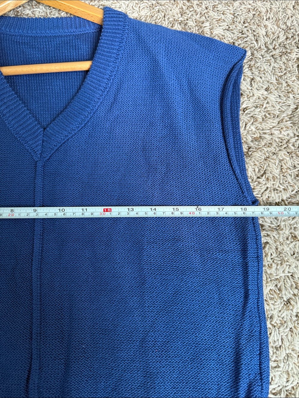 Amazon Sweater Tank Top Royal Blue Size Small - Picture 9 of 11